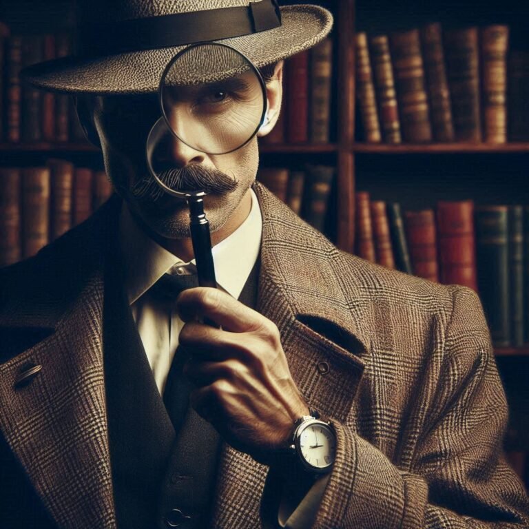 A-classic-detective-with-a-magnifying-glass-for-Traditional-Detectives-mystery-novels-768x768 Blog